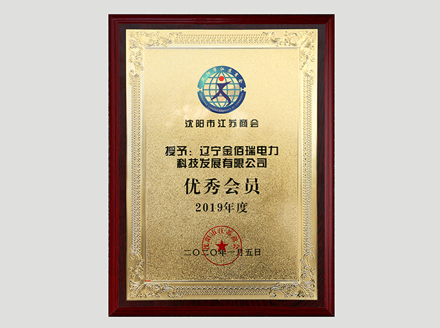 2019年度优秀会员