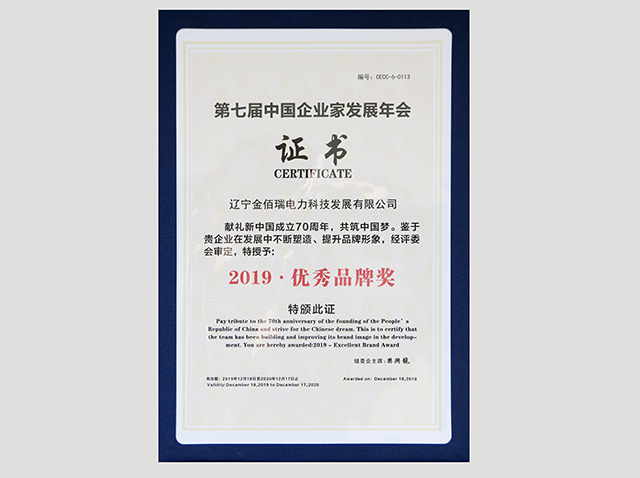 2019-优秀品牌奖